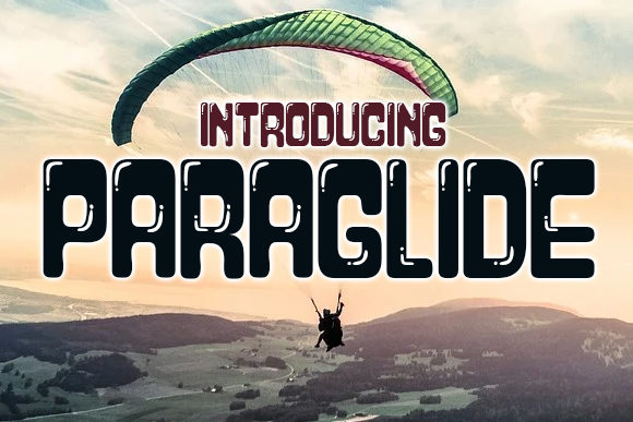 Bring Your Creative Projects to Life with the Paraglide Font