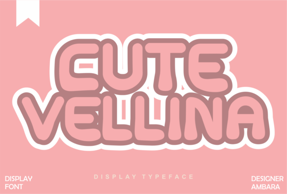 Bringing Creative Projects to Life with Cute Vellina Font