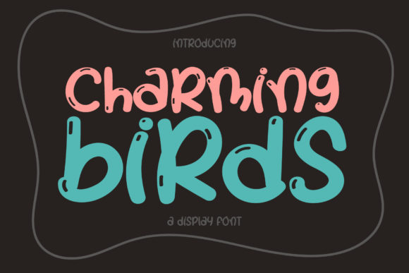Charming Birds: A Perfect Font for Crafters and Creators