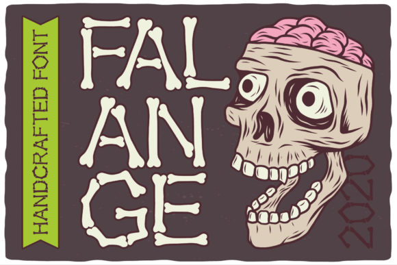 Discover the Creepy Charm of Falange Font
