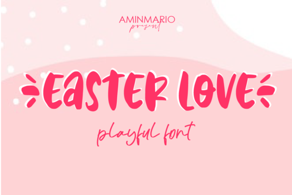 Easter Love: A Playful Display Font for Your Brand