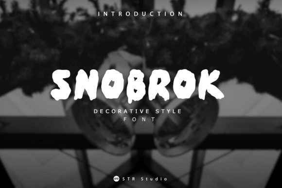 Elevate Your Marketing Visuals with Snobrok Font