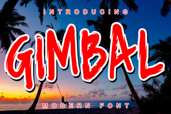 Gimbal: The Fun and Daring Display Font for Marketers