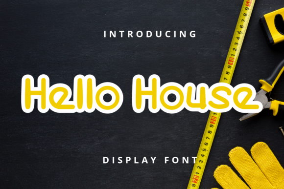 Hello House: A Versatile Display Font for Creative Web Design