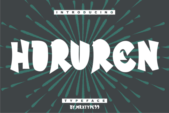 Horuren Font: A Bold, Simple Tool for Branding and Design