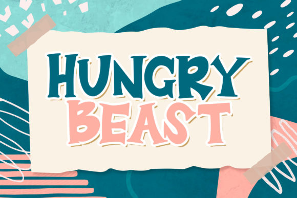 Hungry Beast: A Playful Font for Campaigns that Need Energy