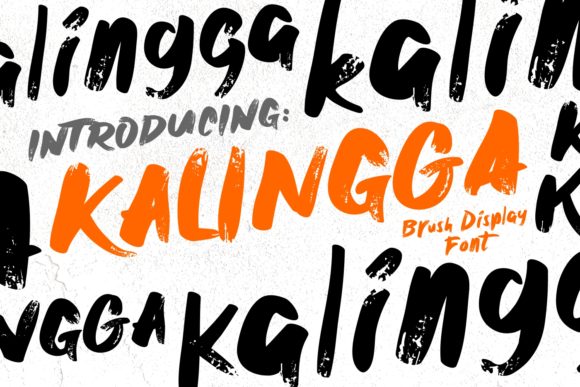 Kalingga: The Bold Display Font for Editorial Mood