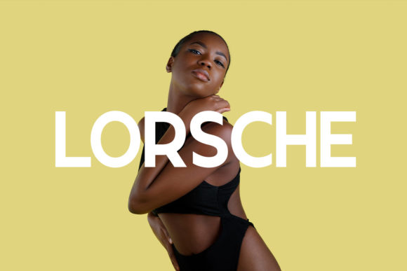 Lorsche: A Modern Display Font for Creative Products