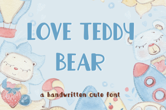 Love Teddy Bear: A Versatile Display Font for Modern Design