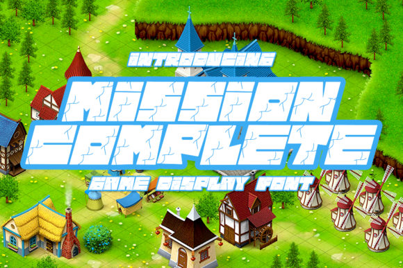 Make Your Designs Stand Out with Mission Complete Font