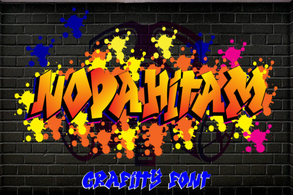Noda Hitam: A Unique Graffiti Style Font for Creative Projects