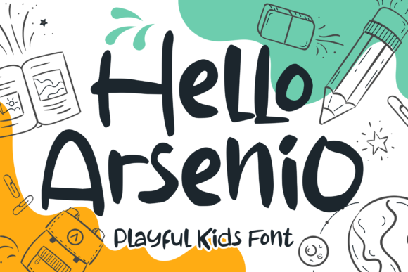 Testing the Hello Arsenio Display Font for Editorial Design