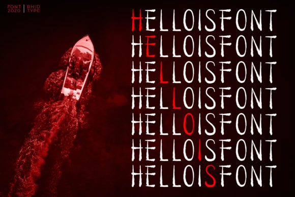 The Hellois Typeface: A Horror-Inspired Font for Dramatic Branding