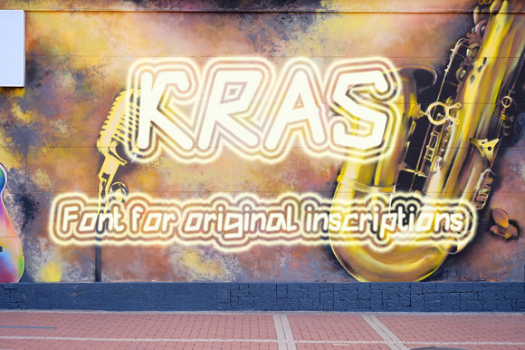 The Kras Font for Digital Branding and Trendy Web Design