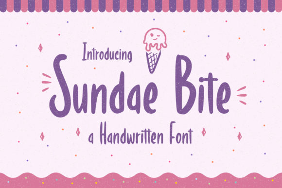 The Sundae Bite Font for Bold Campaign Visuals