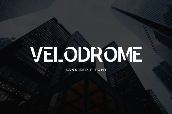 Transform Your Brand with Velodrome: A Modern Display Font