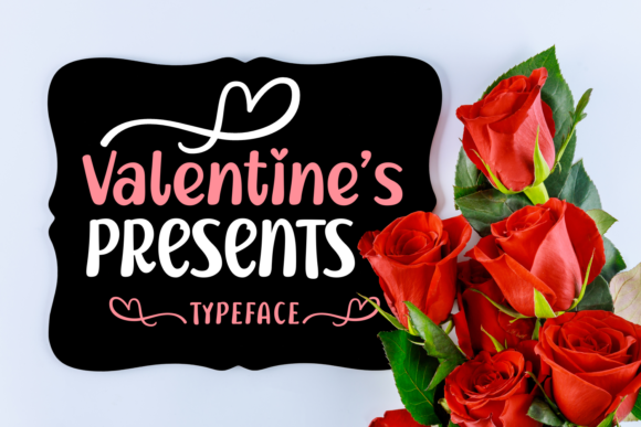 Valentine s Presents Font: A Playful Design Tool for Crafters