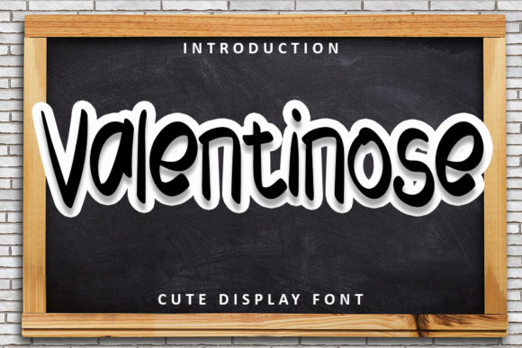 Valentinose: A Magical Display Font for Creative Marketers